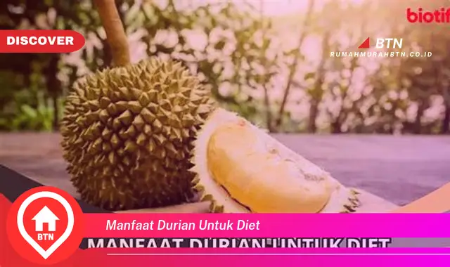 manfaat durian untuk diet