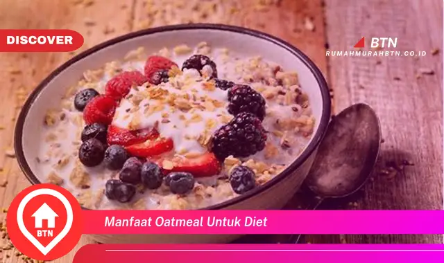 manfaat oatmeal untuk diet