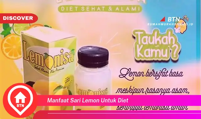 manfaat sari lemon untuk diet