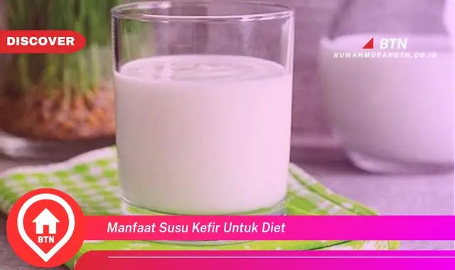 manfaat susu kefir untuk diet