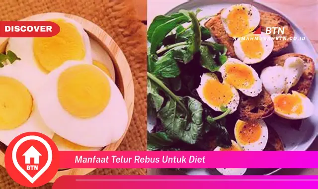 manfaat telur rebus untuk diet