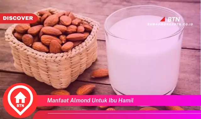 manfaat almond untuk ibu hamil