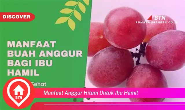 manfaat anggur hitam untuk ibu hamil