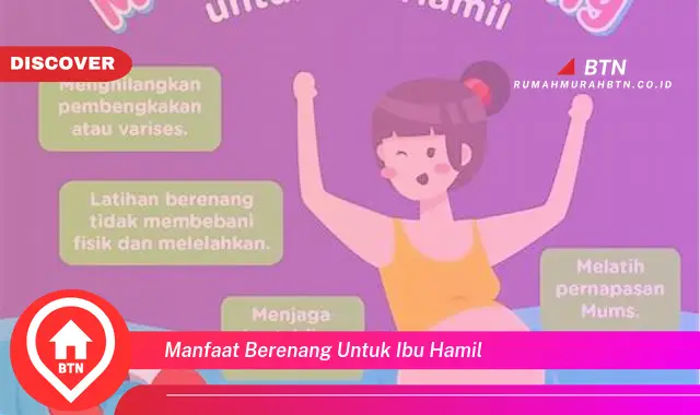 manfaat berenang untuk ibu hamil