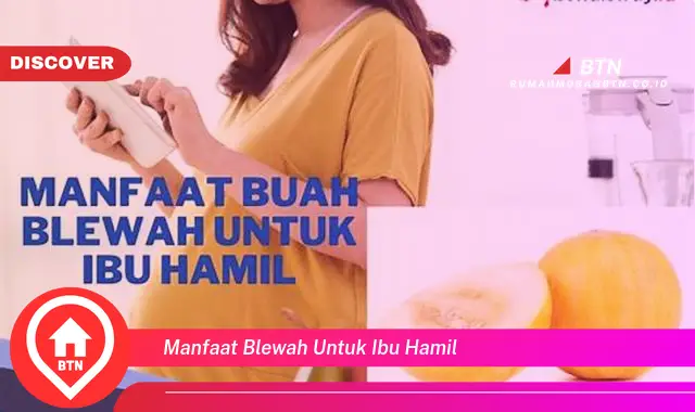 manfaat blewah untuk ibu hamil