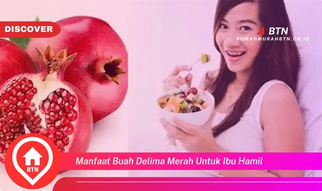 manfaat buah delima merah untuk ibu hamil