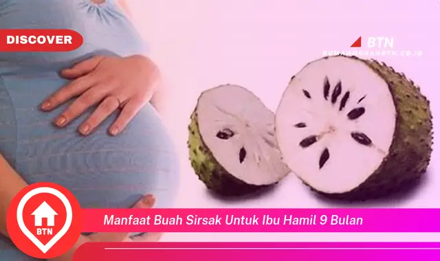 manfaat buah sirsak untuk ibu hamil 9 bulan