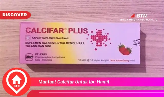 manfaat calcifar untuk ibu hamil