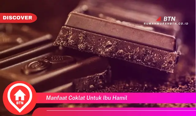 manfaat coklat untuk ibu hamil