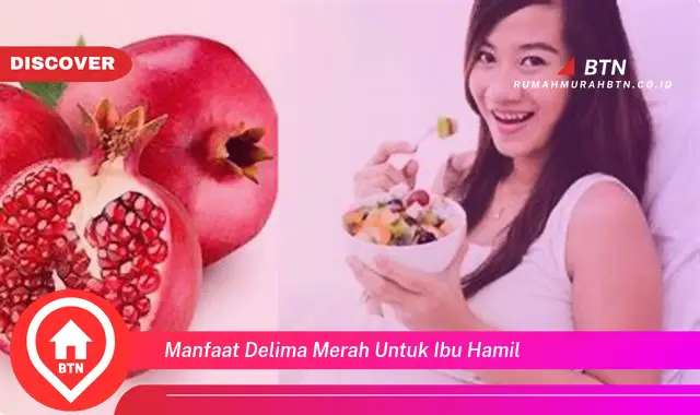 manfaat delima merah untuk ibu hamil