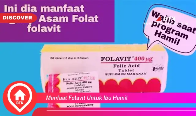 manfaat folavit untuk ibu hamil