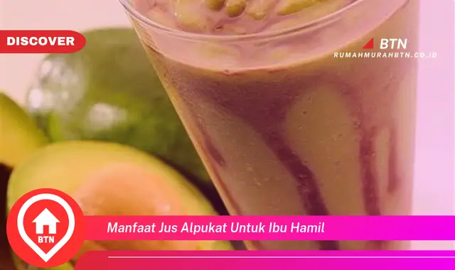 manfaat jus alpukat untuk ibu hamil