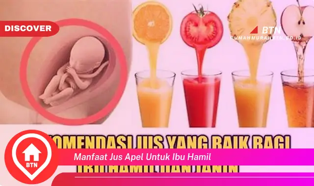 manfaat jus apel untuk ibu hamil