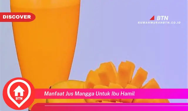 manfaat jus mangga untuk ibu hamil