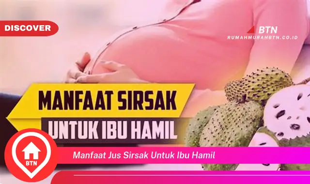 manfaat jus sirsak untuk ibu hamil