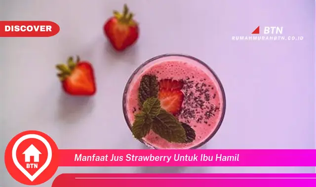 manfaat jus strawberry untuk ibu hamil