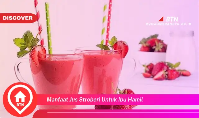 manfaat jus stroberi untuk ibu hamil