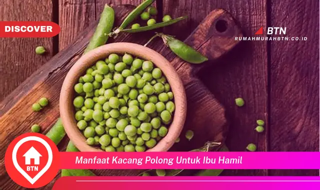 manfaat kacang polong untuk ibu hamil