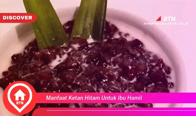 manfaat ketan hitam untuk ibu hamil