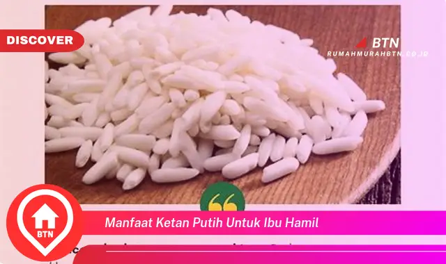 manfaat ketan putih untuk ibu hamil