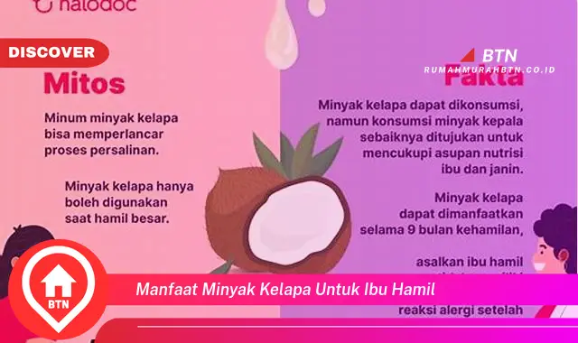 manfaat minyak kelapa untuk ibu hamil