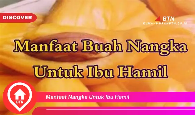 manfaat nangka untuk ibu hamil