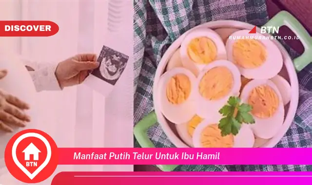 manfaat putih telur untuk ibu hamil