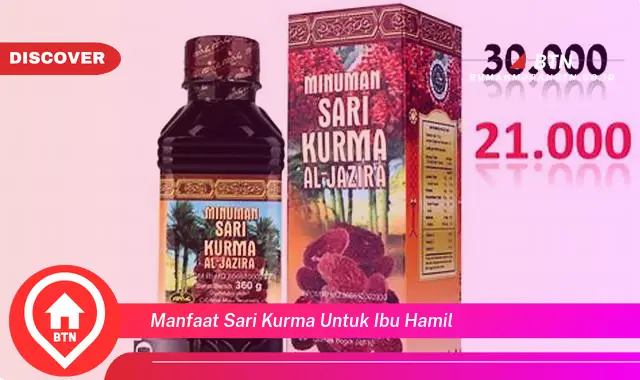 manfaat sari kurma untuk ibu hamil