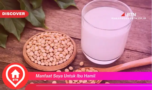 manfaat soya untuk ibu hamil