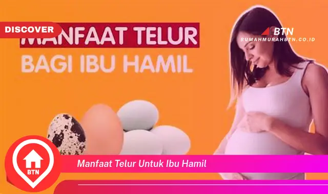 manfaat telur untuk ibu hamil