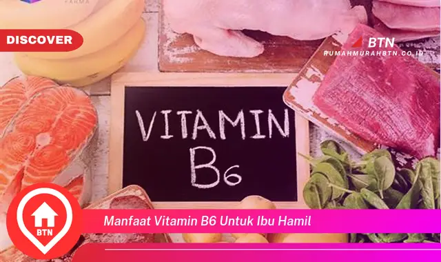 manfaat vitamin b6 untuk ibu hamil