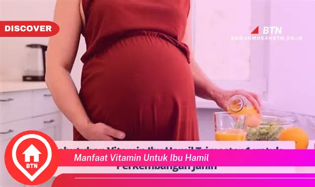 manfaat vitamin untuk ibu hamil