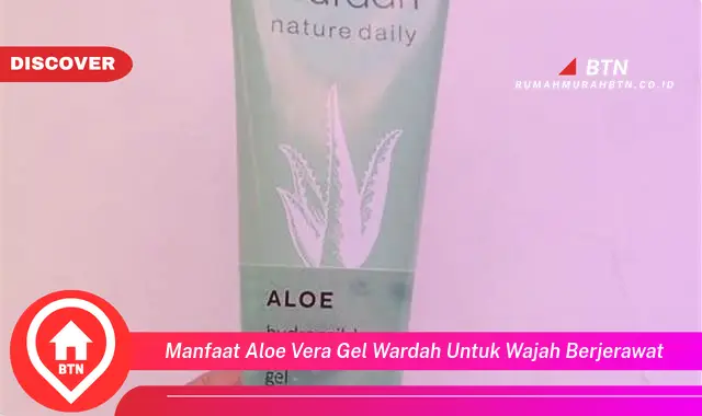 manfaat aloe vera gel wardah untuk wajah berjerawat