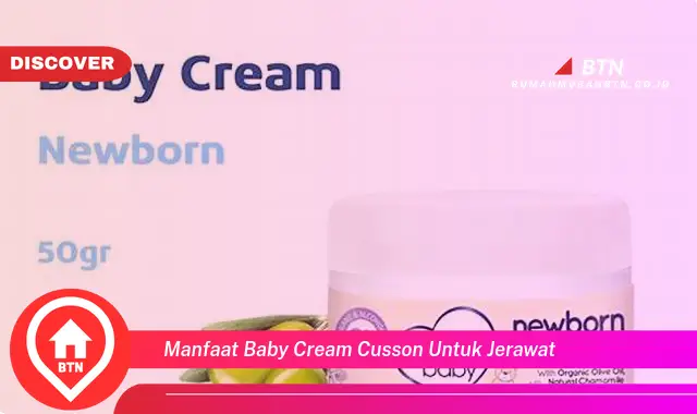 manfaat baby cream cusson untuk jerawat