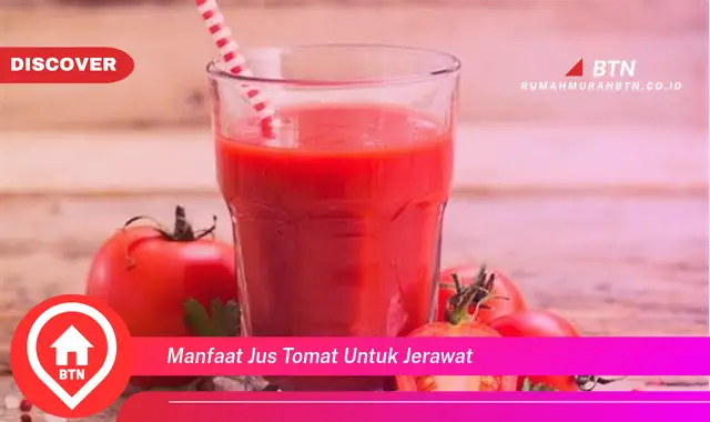 manfaat jus tomat untuk jerawat