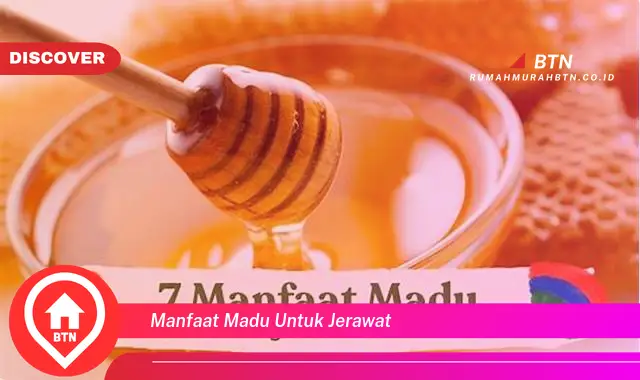 manfaat madu untuk jerawat