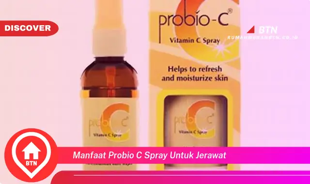 manfaat probio c spray untuk jerawat