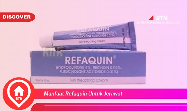 manfaat refaquin untuk jerawat