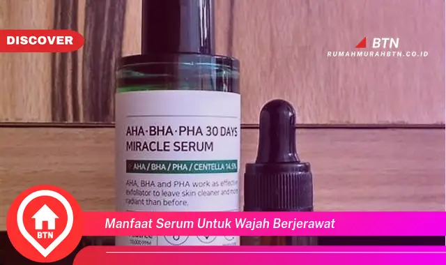 manfaat serum untuk wajah berjerawat