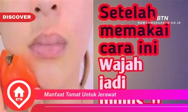 manfaat tomat untuk jerawat