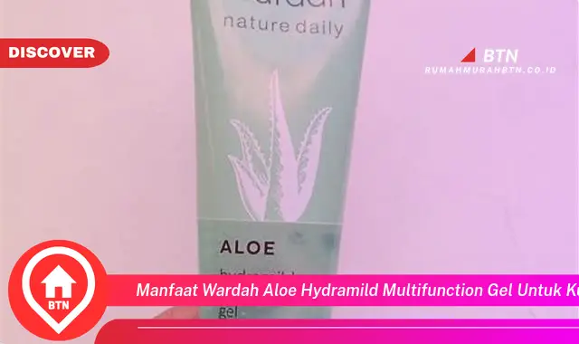 manfaat wardah aloe hydramild multifunction gel untuk kulit berjerawat