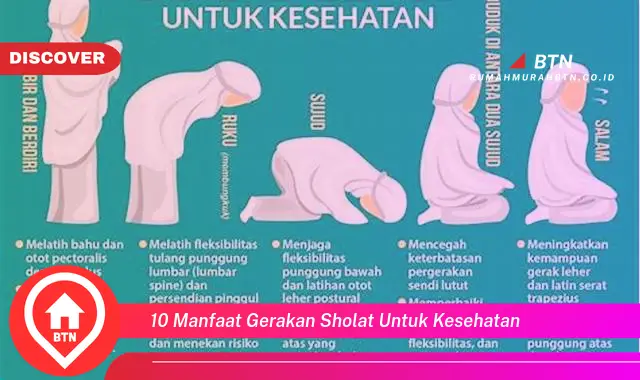 10 manfaat gerakan sholat untuk kesehatan