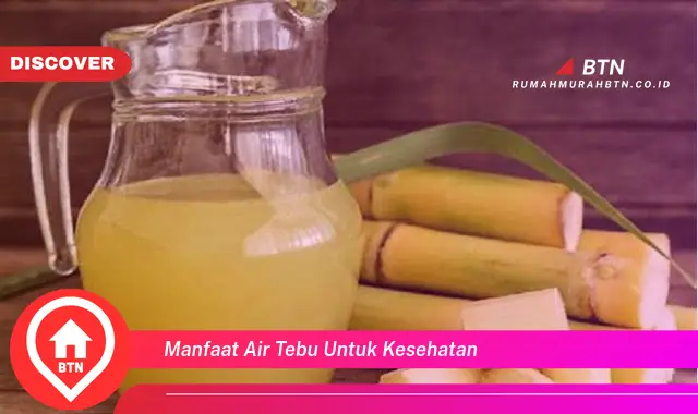 manfaat air tebu untuk kesehatan