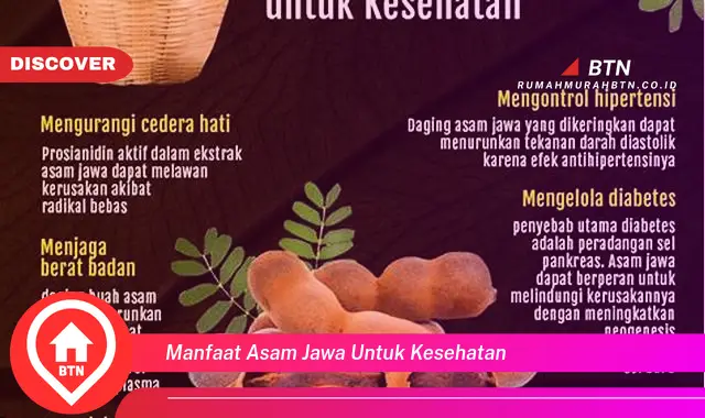 manfaat asam jawa untuk kesehatan