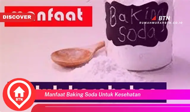 manfaat baking soda untuk kesehatan