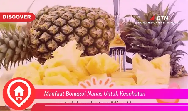 manfaat bonggol nanas untuk kesehatan