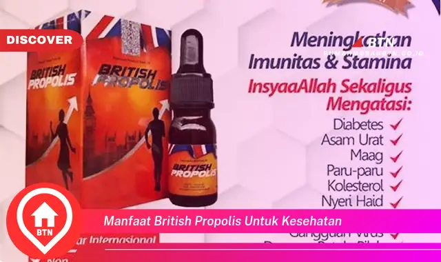 manfaat british propolis untuk kesehatan