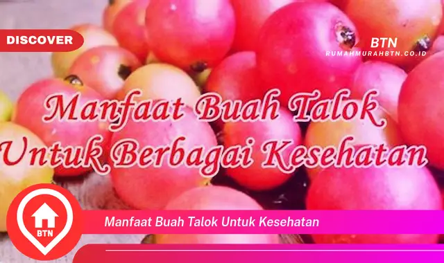 manfaat buah talok untuk kesehatan