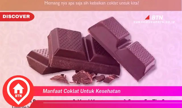 manfaat coklat untuk kesehatan