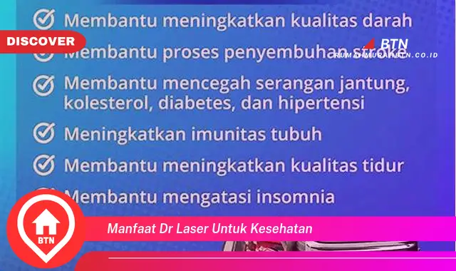 manfaat dr laser untuk kesehatan